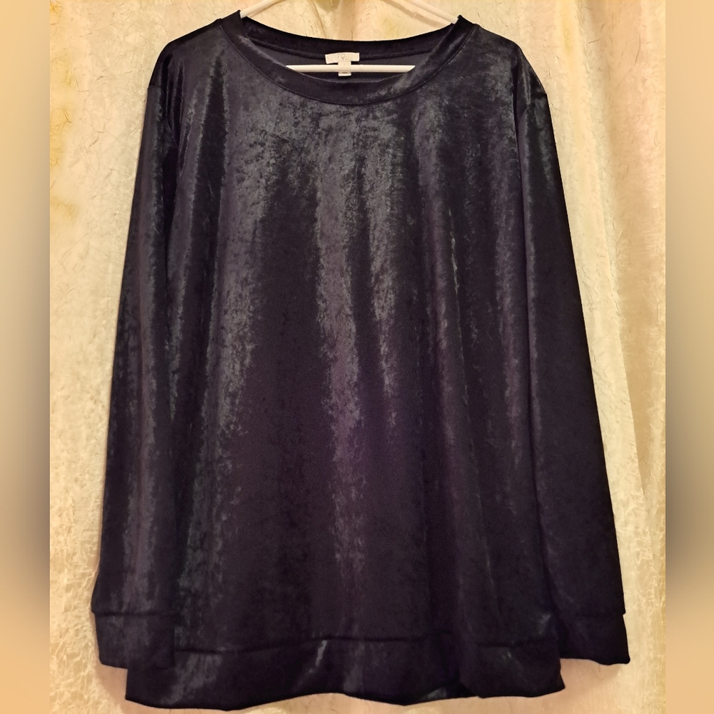 Black BP Velvet Tunic